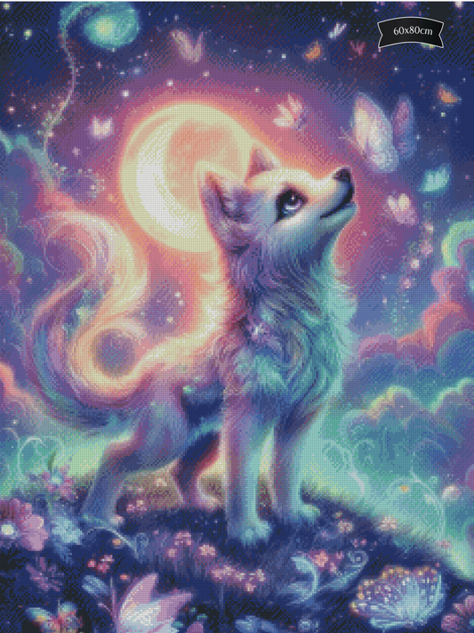 Diamond Painting Tanz der Schmetterlingsnächte von Sandrietta_ai