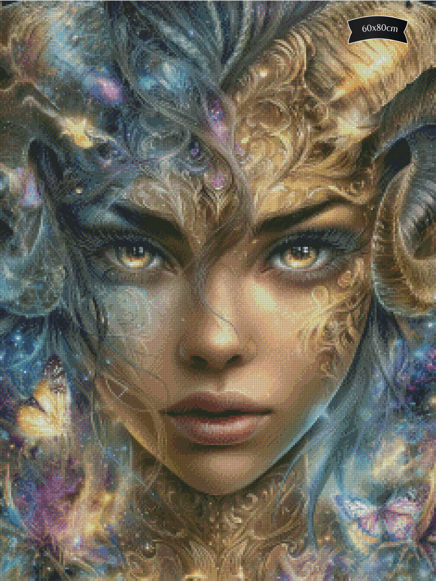 Diamond Painting Hörner aus Goldlicht von Sweet_loco_ai