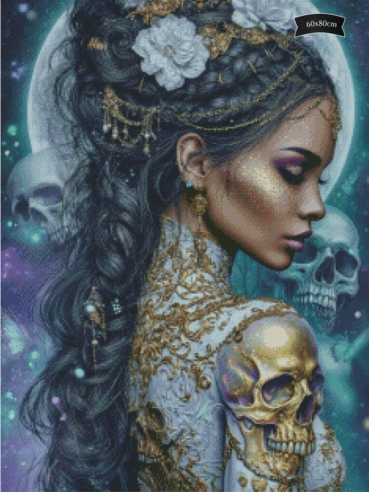 Diamond Painting Zarte Vergänglichkeit von Sandrietta_ai