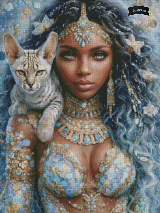 Diamond Painting Gemeinsamer Blick von Sandrietta_ai