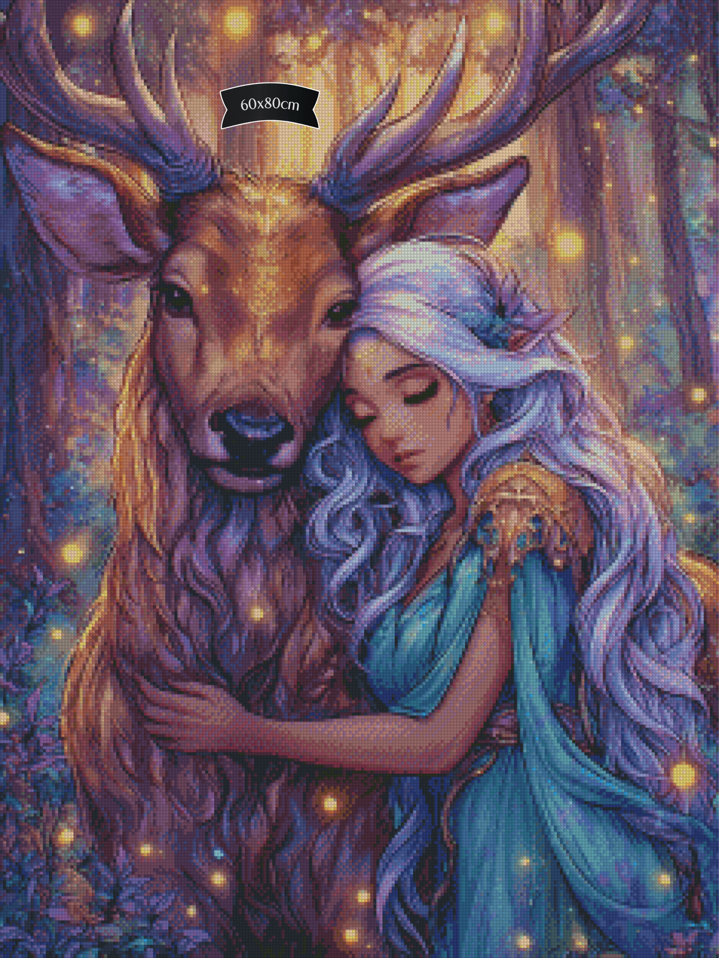 Diamond Painting Geflüster im Waldreich von Salzkatze.ai