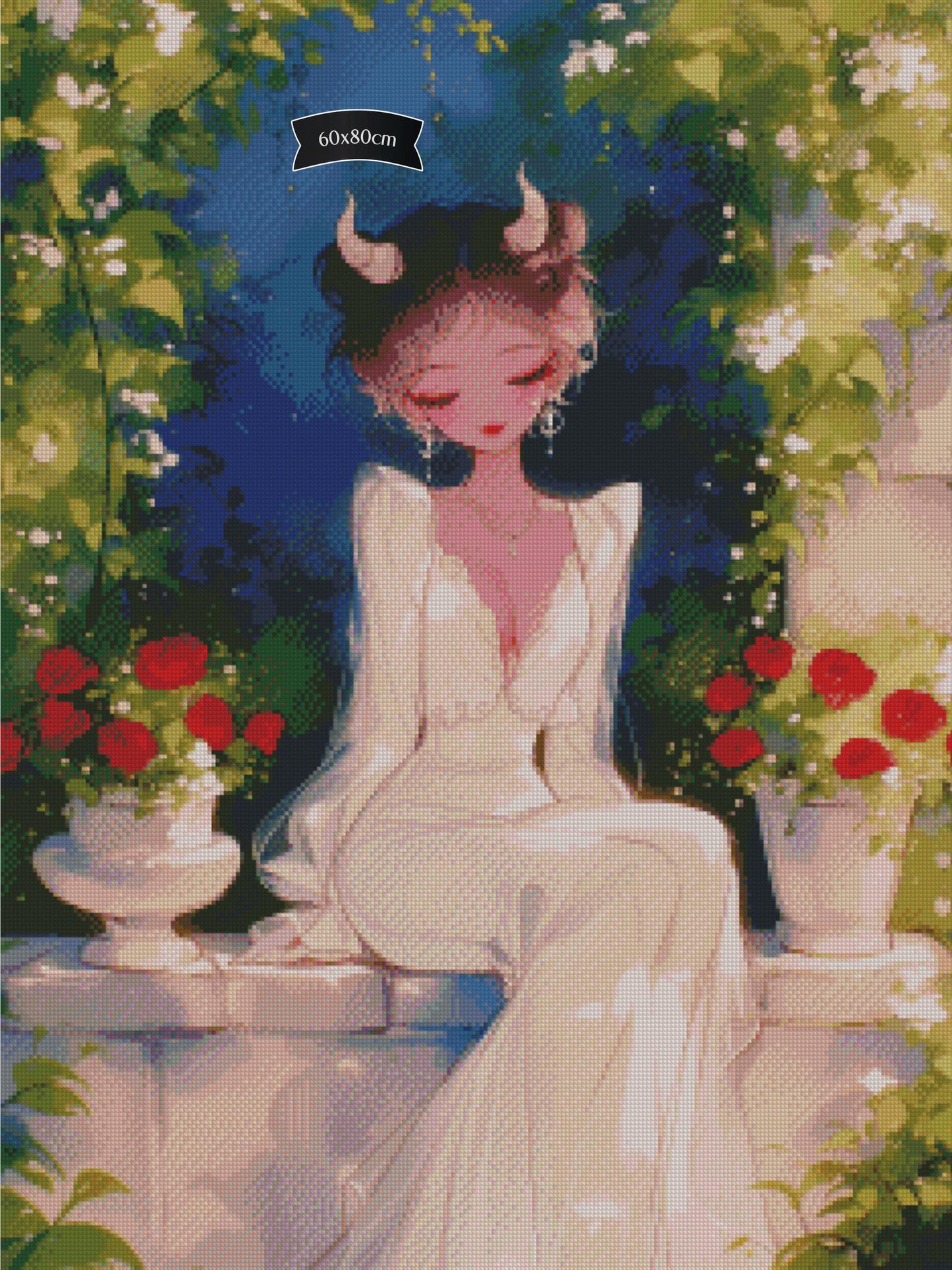 Diamond Painting Die Dornenflüsterin von Salzkatze.ai