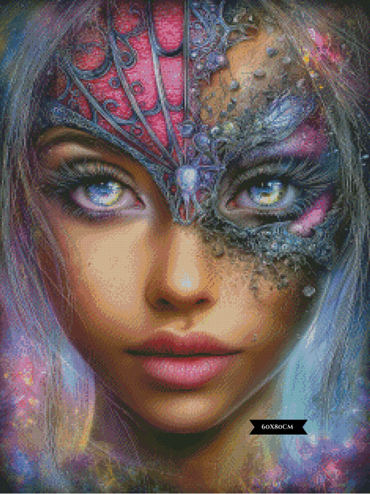 Diamond Painting Die Stille unter den Splittern ©Elly_A.I