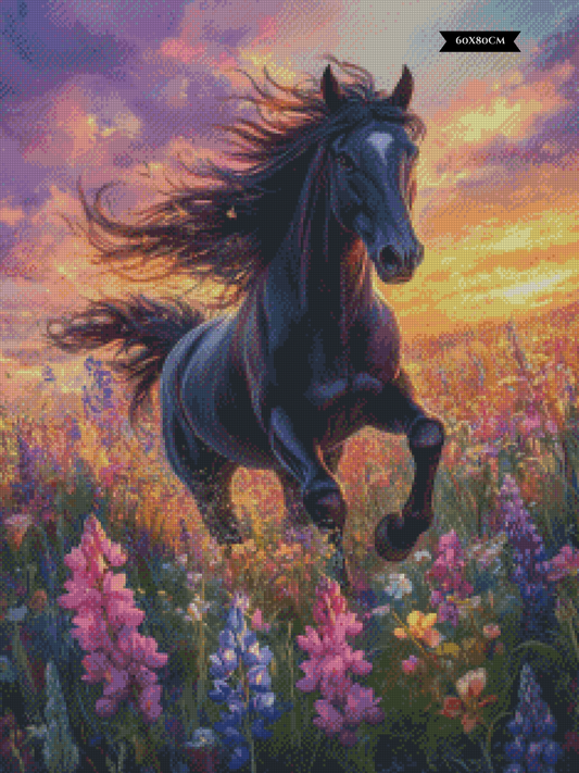 Diamond Painting Chasing The Wind ©salzkatze.ai