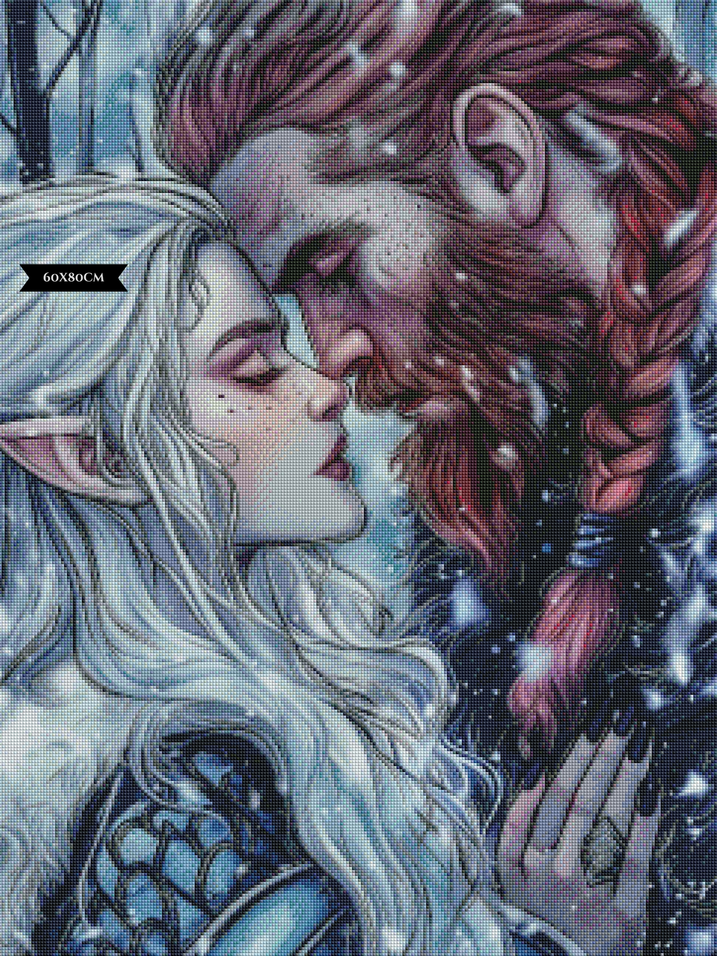 Diamond Painting Whispers of the Eternal Frost ©trudis_ai_art