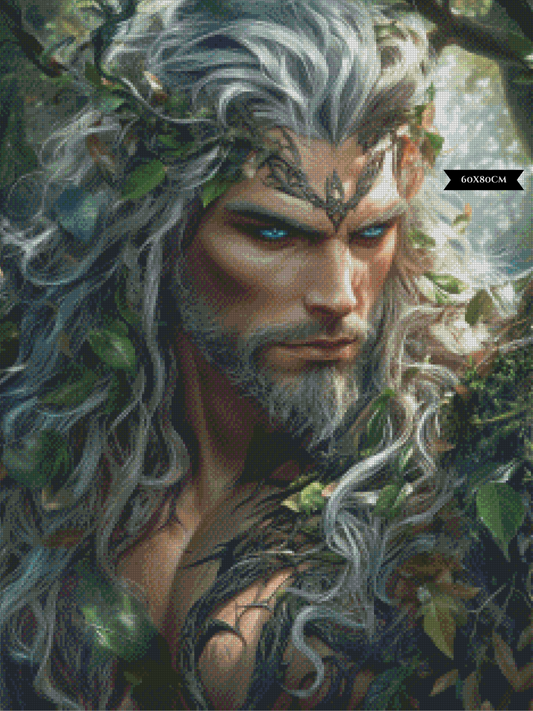 Diamond Painting Wächter der alten Zeit ©trudis_ai_art