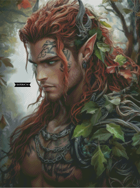 Diamond Painting Stiller Ruf der Wildnis ©trudis_ai_art