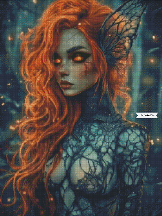 Diamond Painting The Duskroot Oracle ©trudis_ai_art