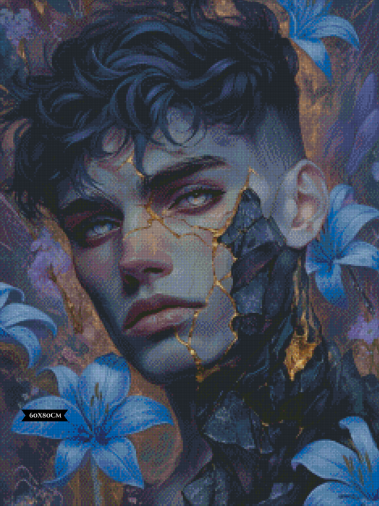 Diamond Painting Fragments Of A Forgotten Echo - Kilian ©trudis_ai_art