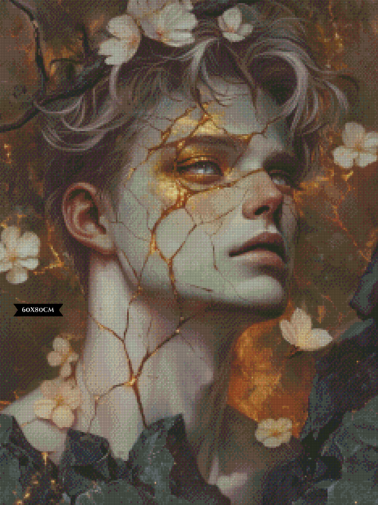 Diamond Painting The Fractured Radiance - Gareth ©trudis_ai_art