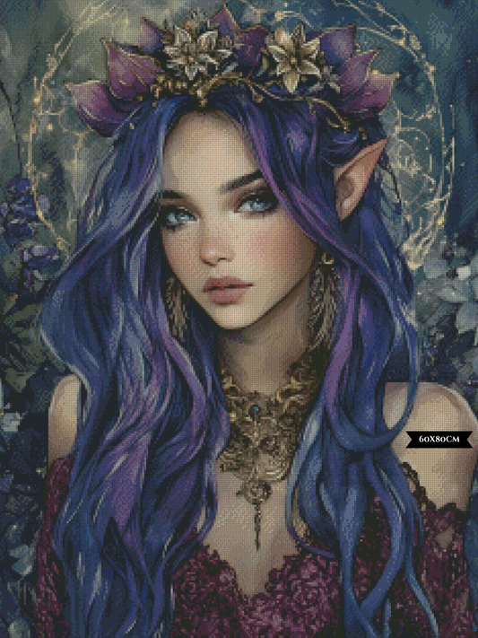 Diamond Painting Naiyra Windgesang ©trudis_ai_art