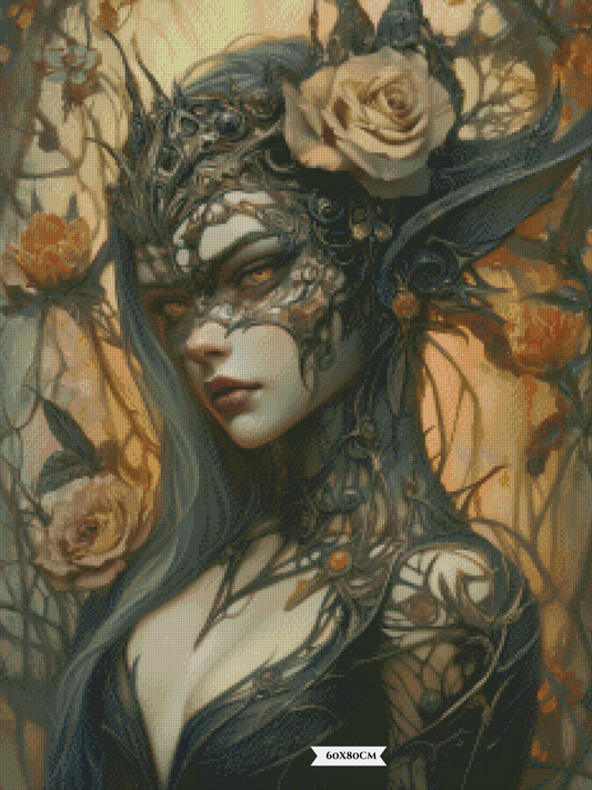 Diamond Painting Das Lied des Schattenkindes ©trudis_ai_art