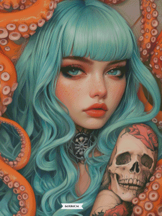 Diamond Painting Velveth der Tiefe ©trudis_ai_art