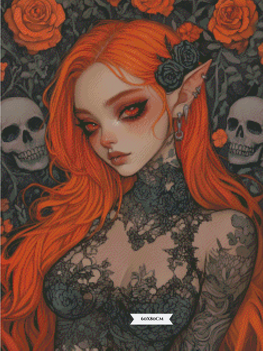 Diamond Painting Selene Obscura ©trudis_ai_art