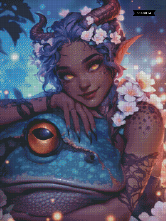 Diamond Painting The Toadkeeper's Blessing ©shalajarias