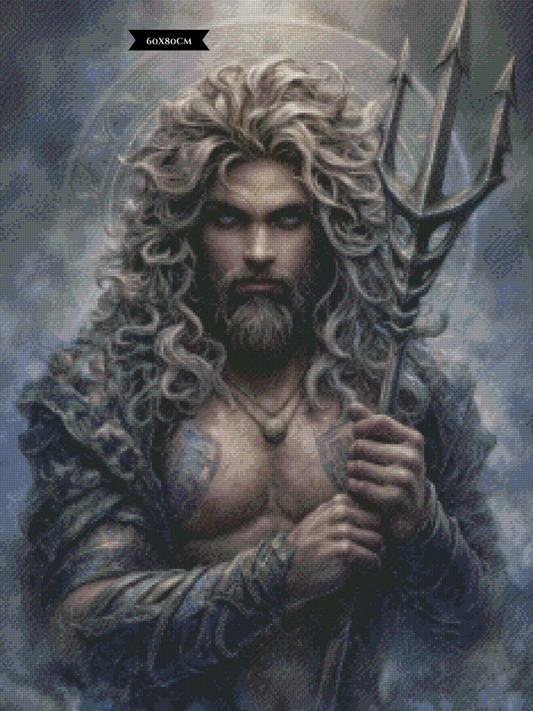 Diamond Painting Quelle der Innovation (Wassermann) ©salzkatze.ai