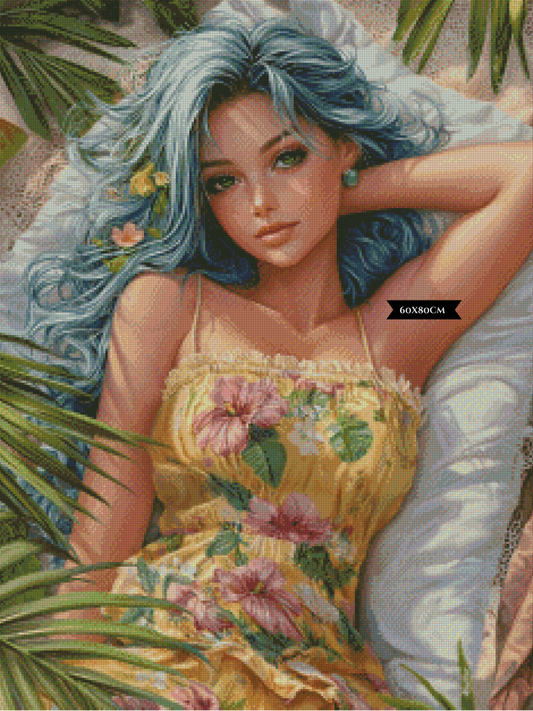 Diamond Painting Im Rhythmus der Sonne ©trudis_ai_art