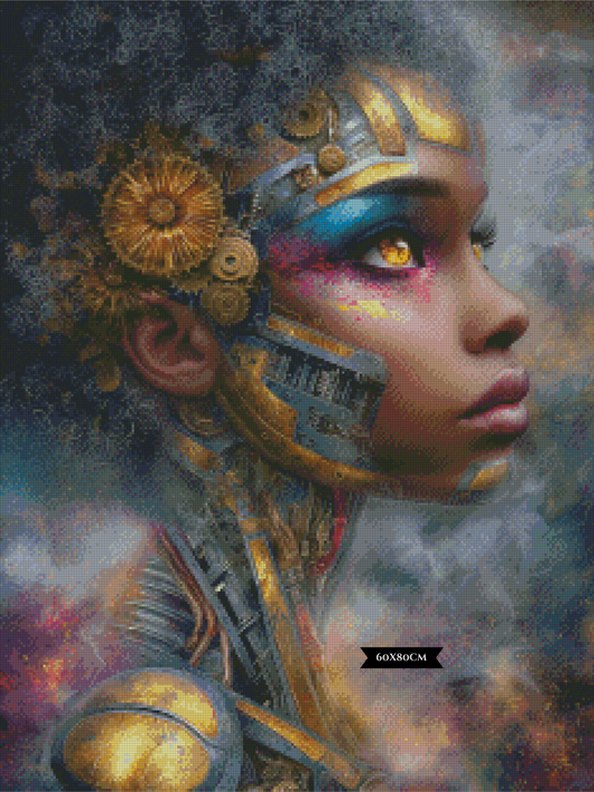 Diamond Painting Soleia - Die Seele der Zahnräder ©Elly_A.I