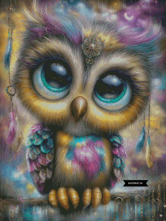 Diamond Painting Augen wie der Kosmos ©Elly_A.I