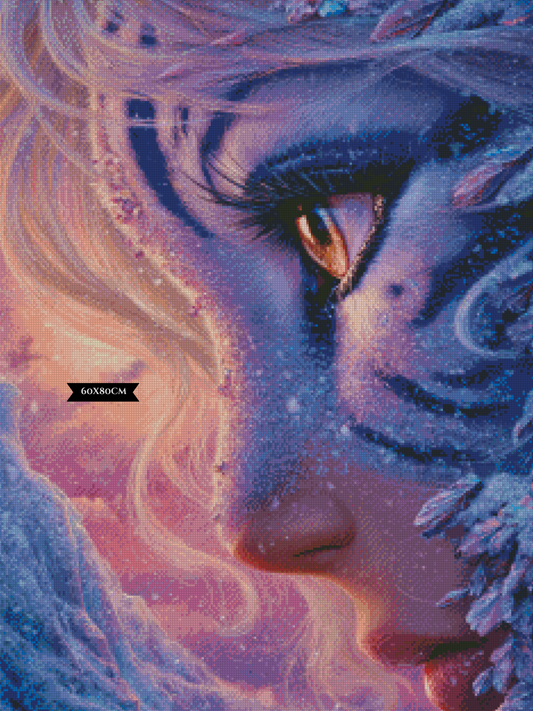 Diamond Painting Im Atem der gefrorenen Wildnis ©Elly_A.I