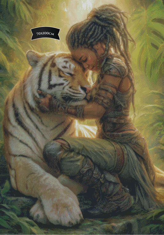 Diamond Painting Gefährten des Dickichts von Salzkatze.ai