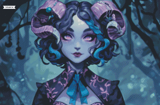 Diamond Painting Silent Eclipse ©shalajarias