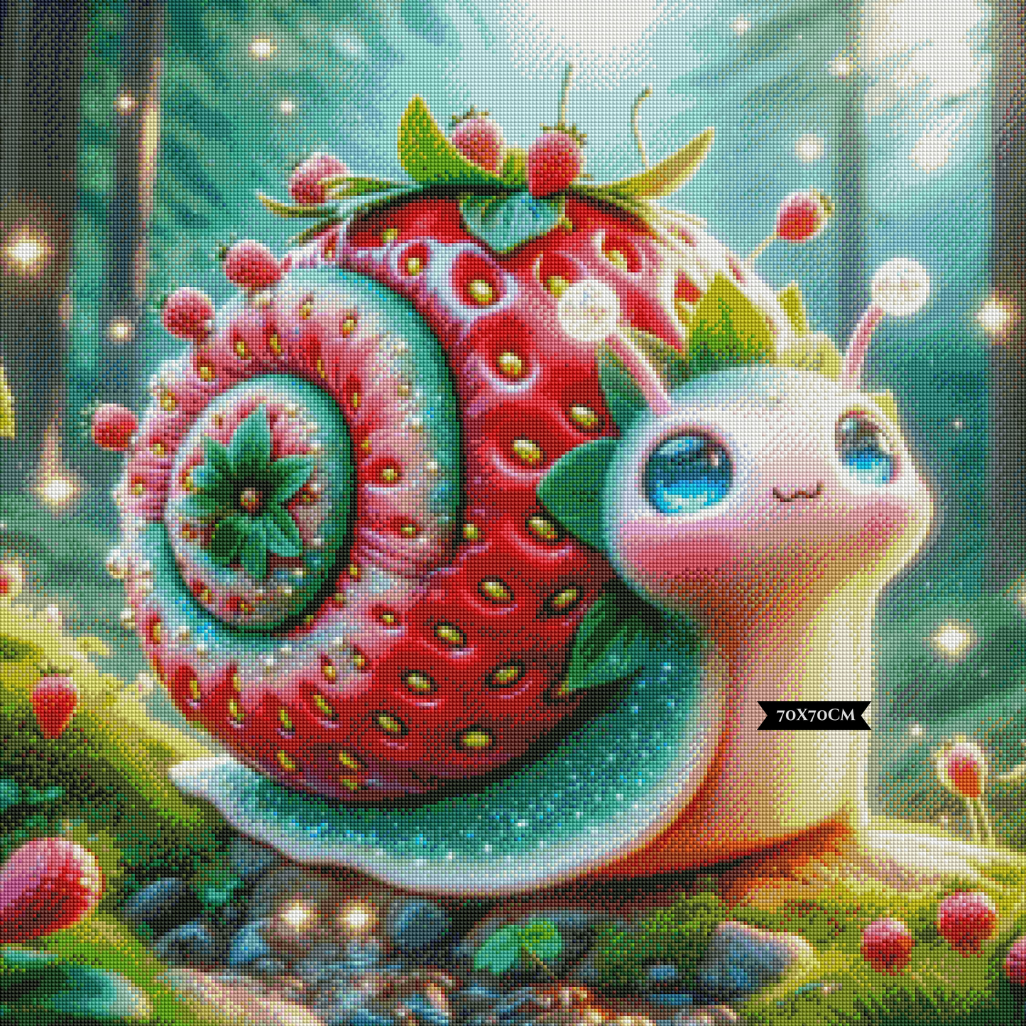 Diamond Painting Sweet Strawbella ©Lexxy Ai