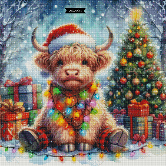 Cow-zy Christmas Vibes ©salzkatze.ai