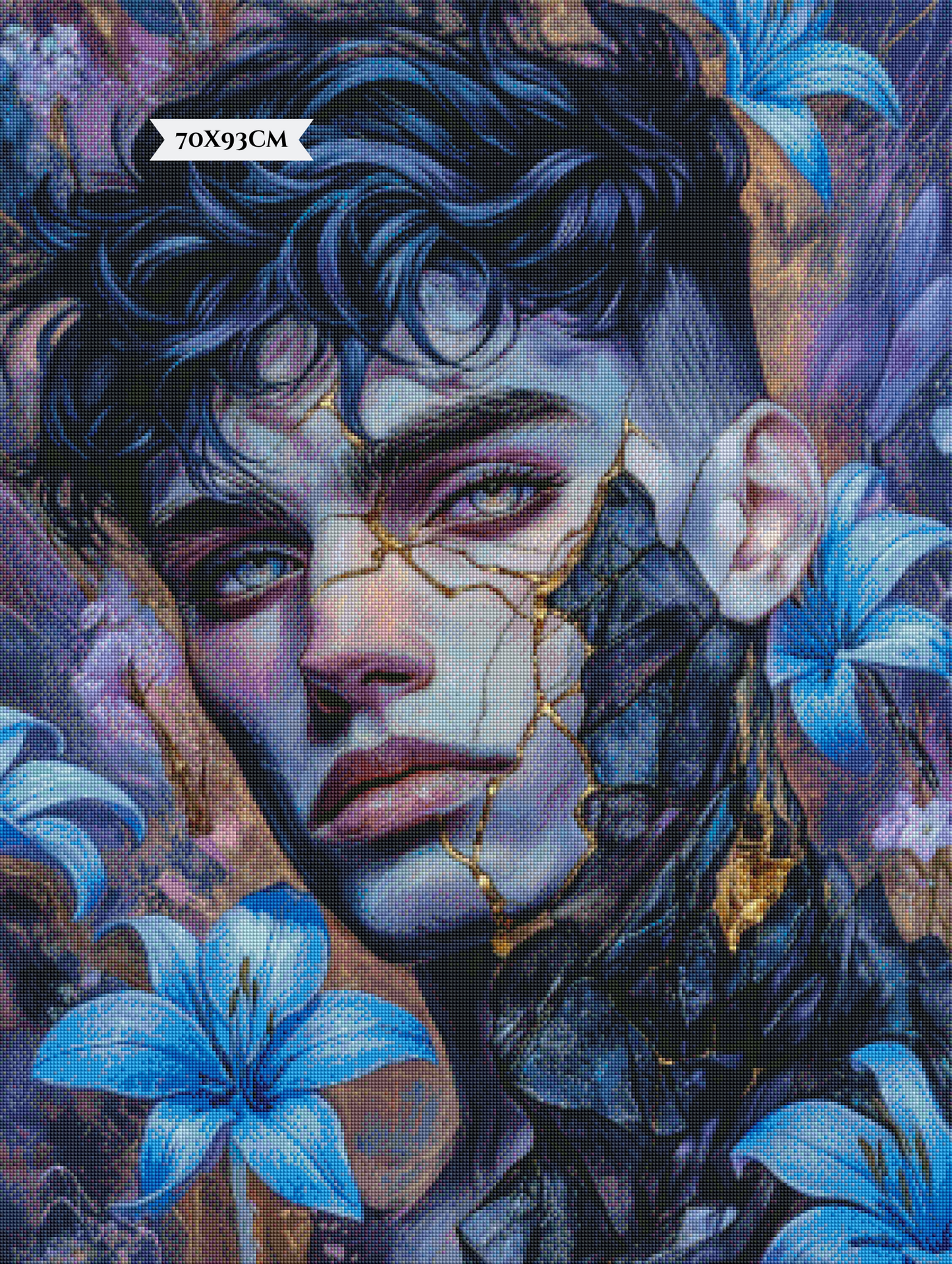Diamond Painting Fragments Of A Forgotten Echo - Kilian ©trudis_ai_art