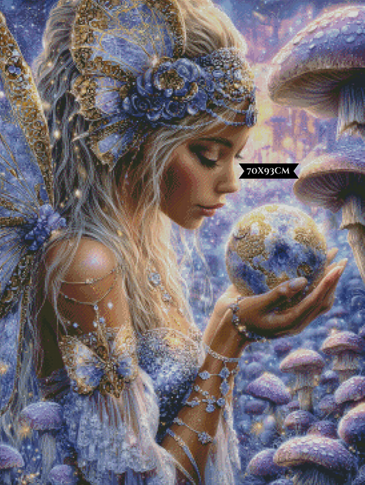 Diamond Painting Zwischen Sternenstaub & Wurzelgold ©Elly_A.I