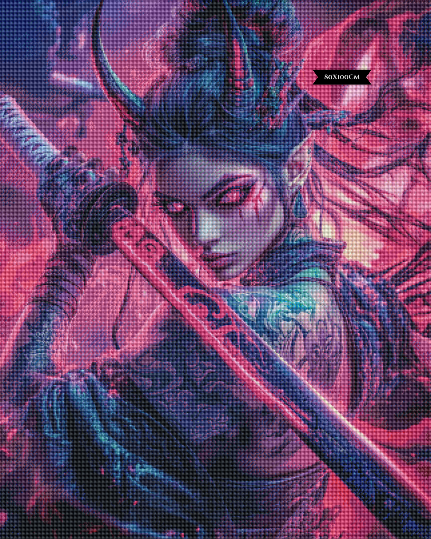 Diamond Painting Blade Of The Abyss ©sandrietta_ai