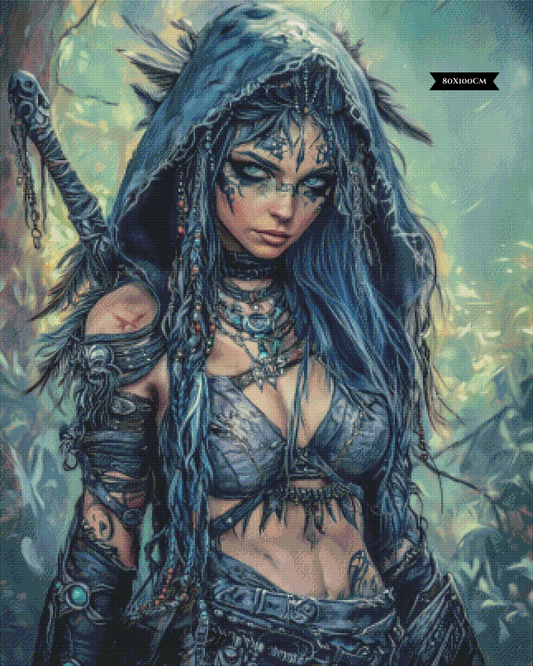 Diamond Painting Daughter Of The Shadows ©salzkatze.ai