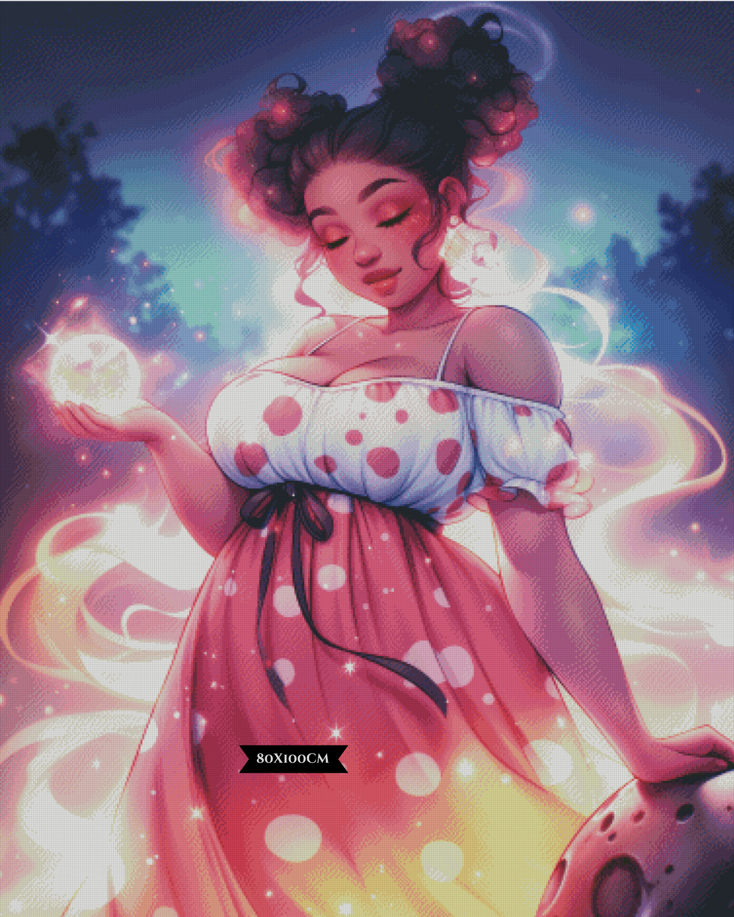 Diamond Painting Flame Of The Cosmos ©shalajarias