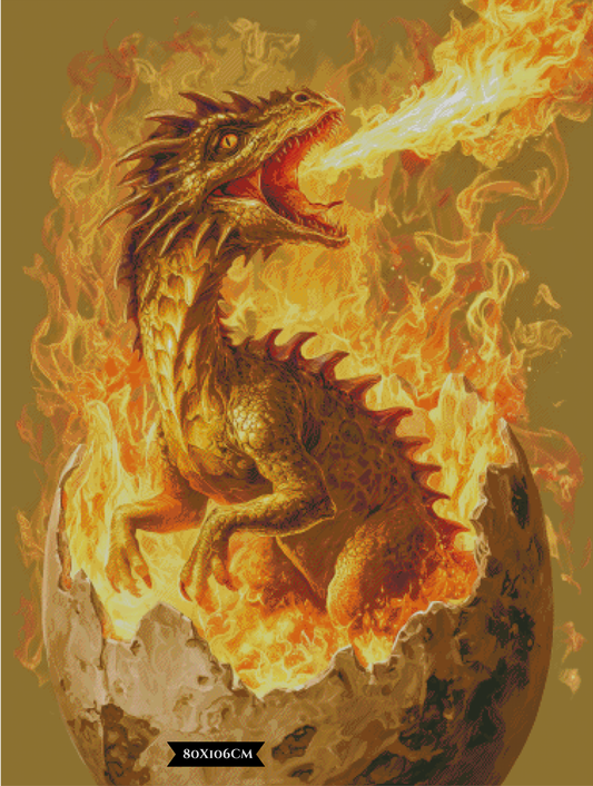 Diamond Painting Ember ©salzkatze.ai