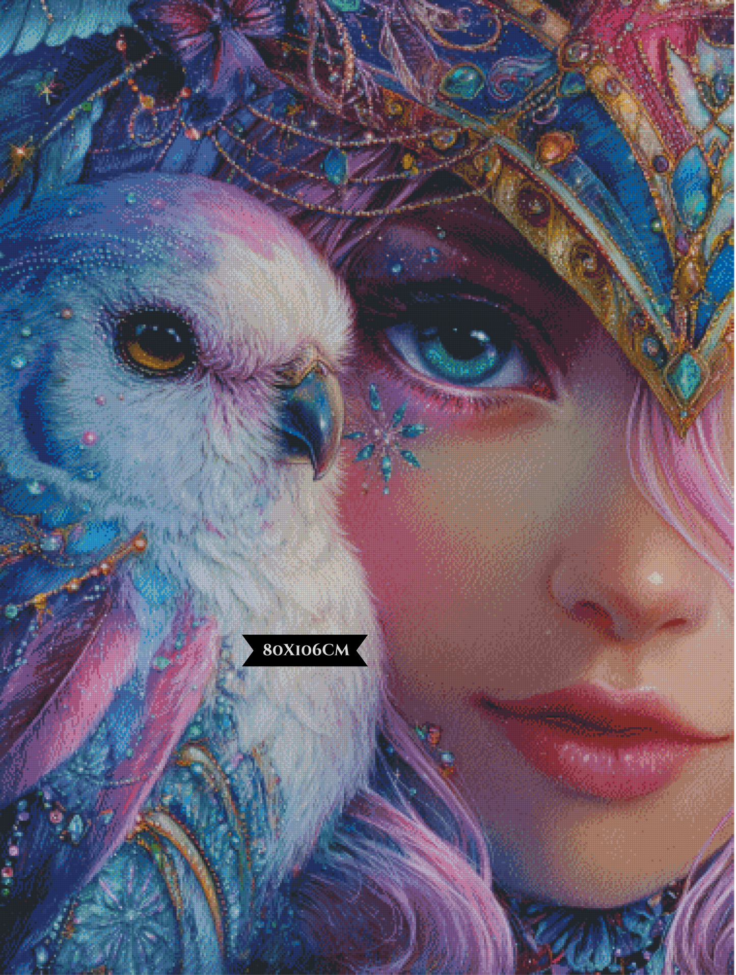 Diamond Painting Das Auge von Eltharia ©Elly_A.I