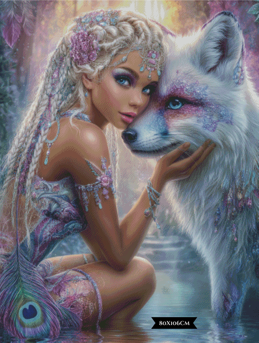 Diamond Painting Wenn Seelen sich erkennen ©Elly_A.I