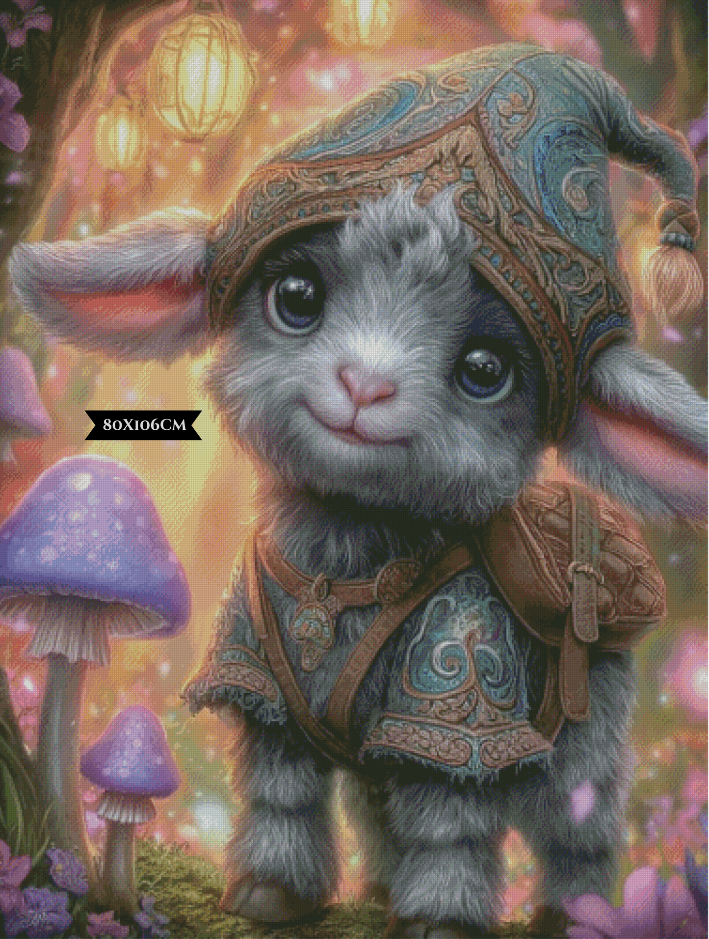 Diamond Painting Der kleine Waldwanderer ©sandrietta_ai