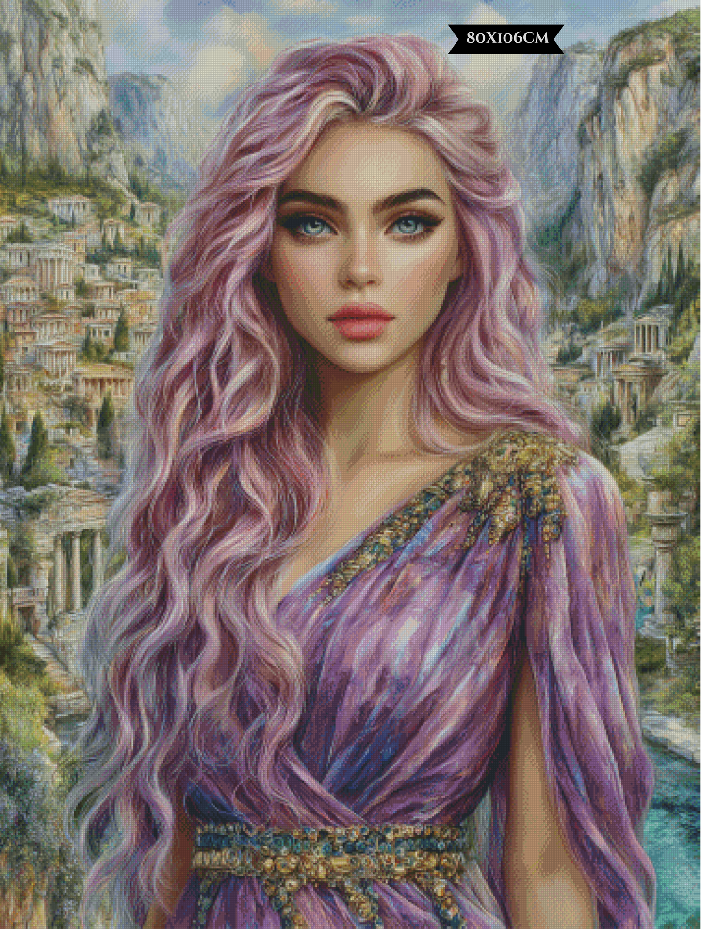 Diamond Painting Oriana, die Morgenblüte ©trudis_ai_art