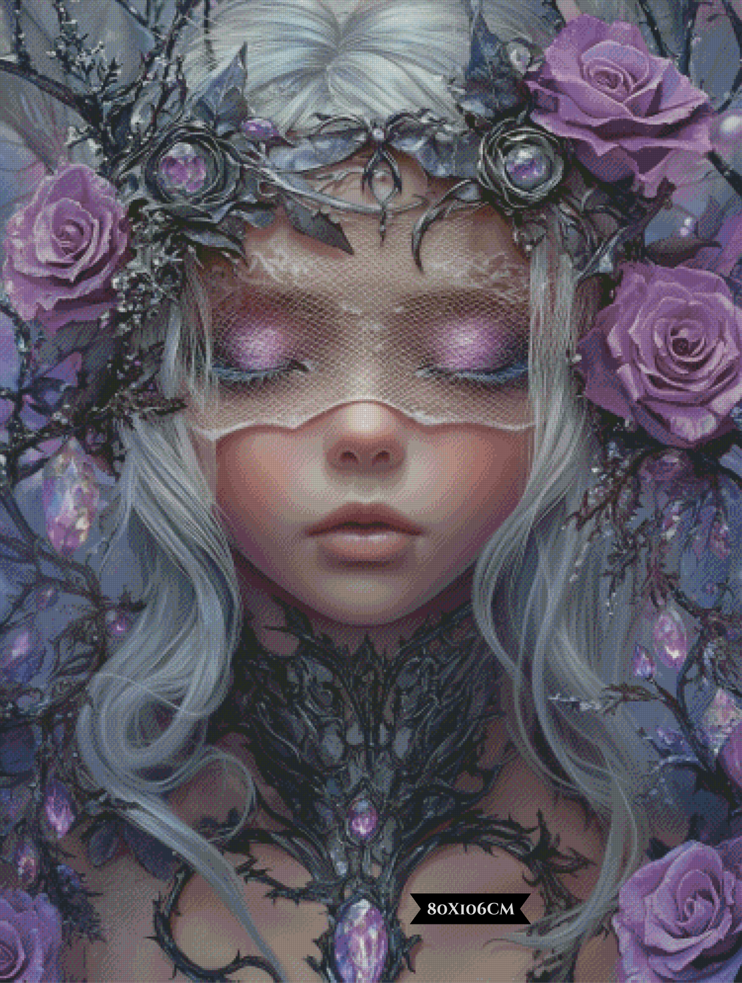 Diamond Painting Thorned Serenity ©traumpixxel