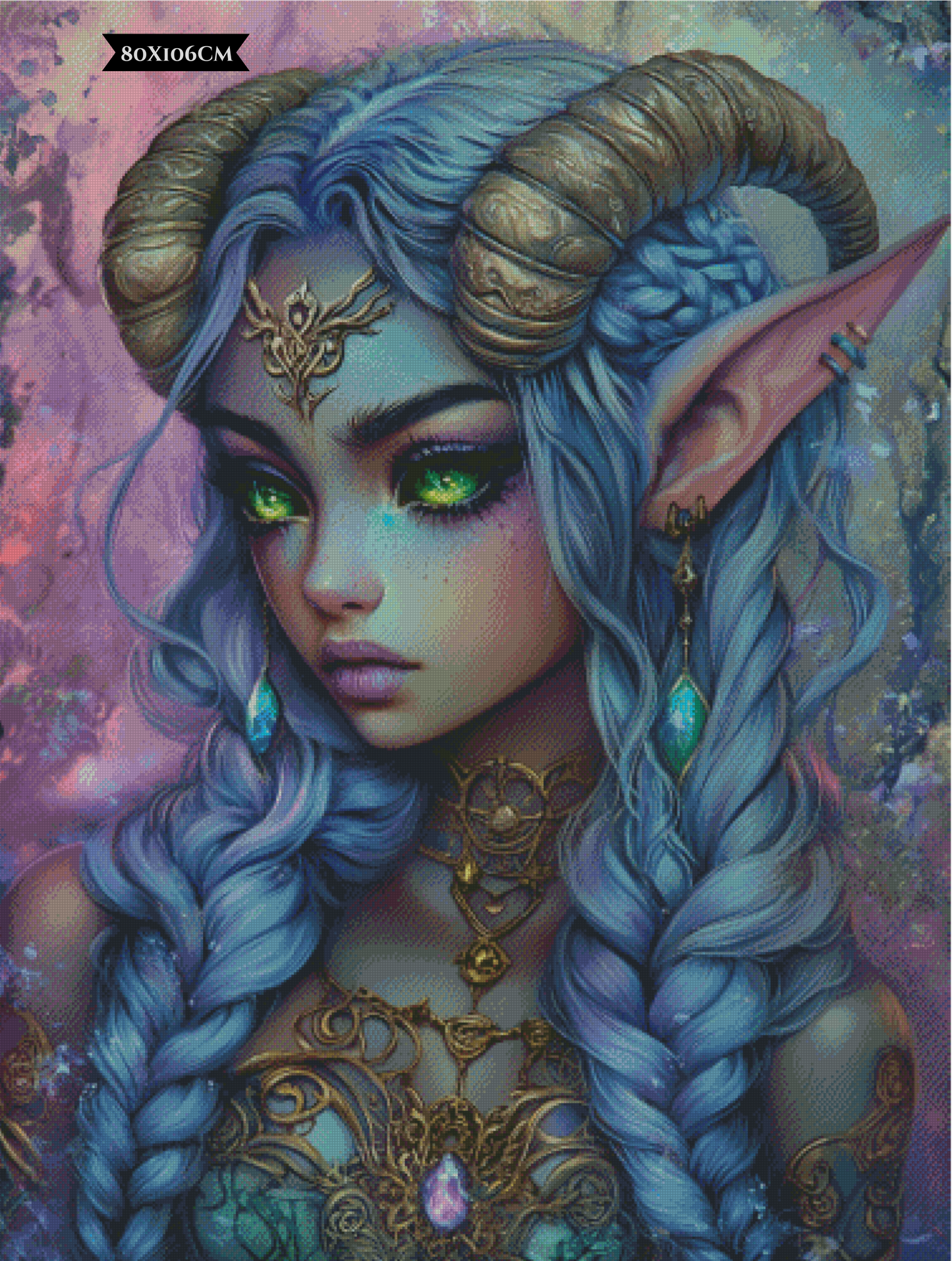 Diamond Painting Verlockung des Verderbens ©trudis_ai_art