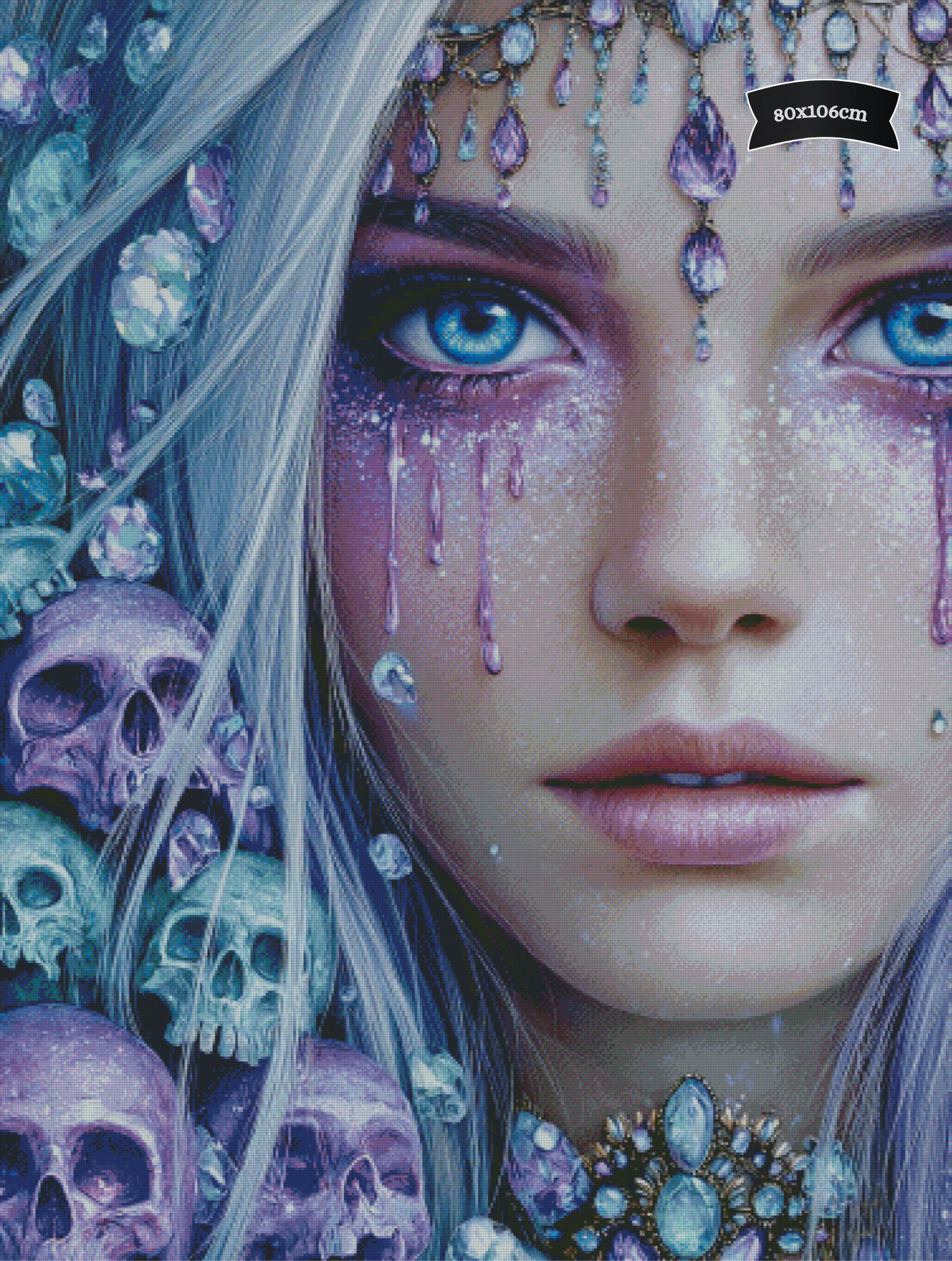 Diamond Painting Eisige Unendlichkeit von Sandrietta_ai