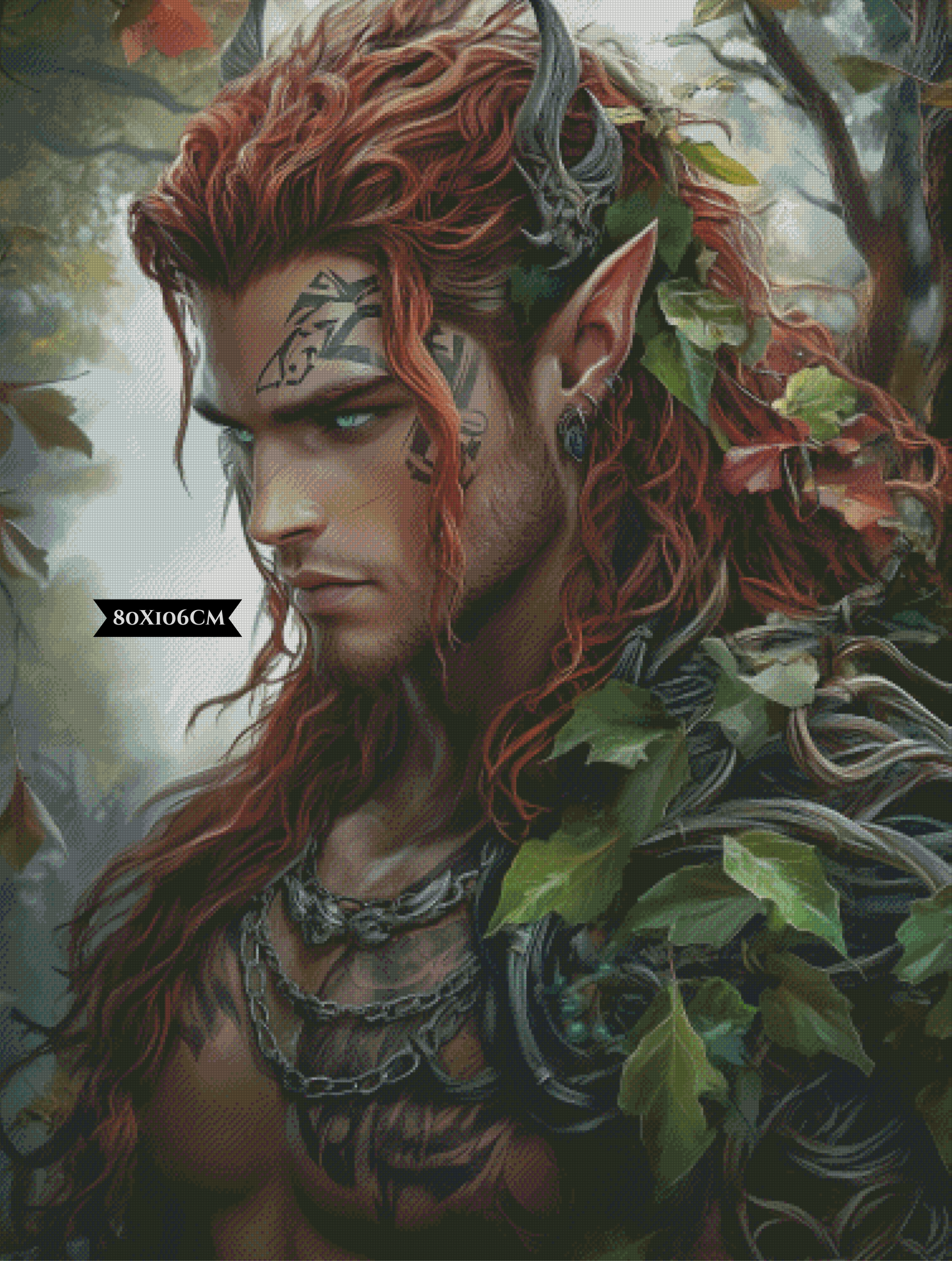 Diamond Painting Stiller Ruf der Wildnis ©trudis_ai_art