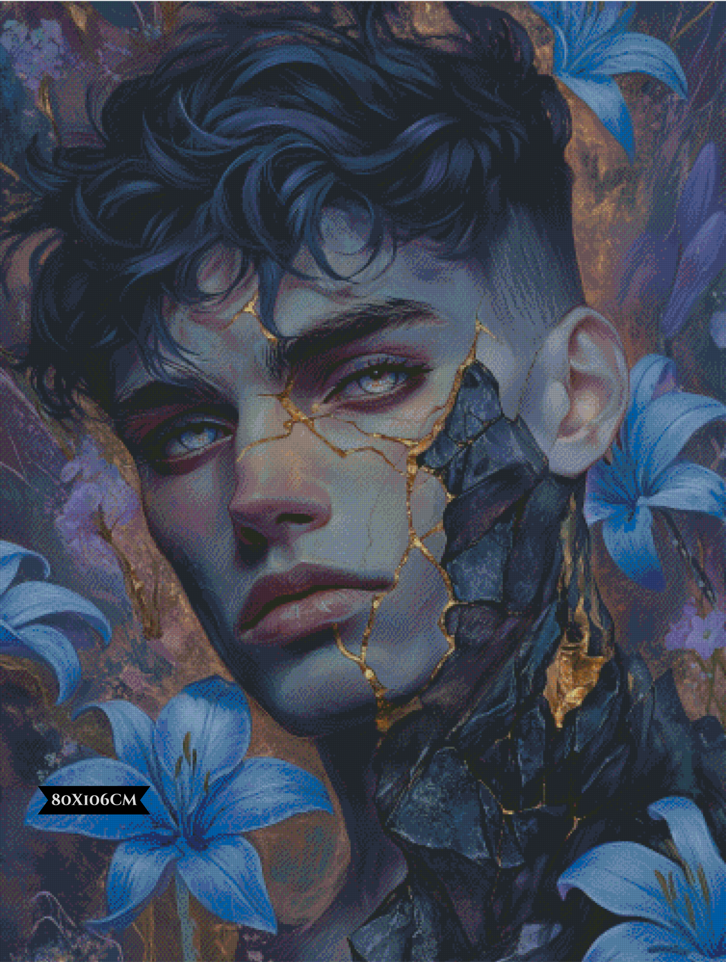 Diamond Painting Fragments Of A Forgotten Echo - Kilian ©trudis_ai_art