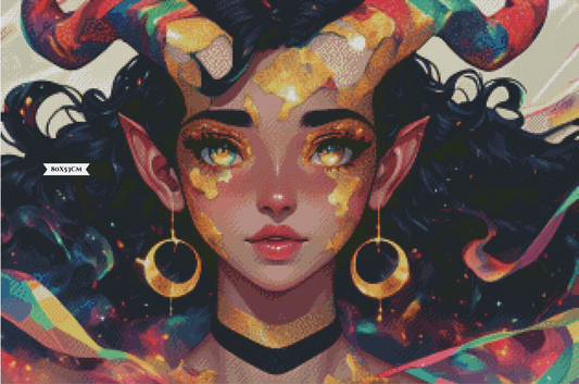 Diamond Painting Moonlit Mosaic ©shalajarias