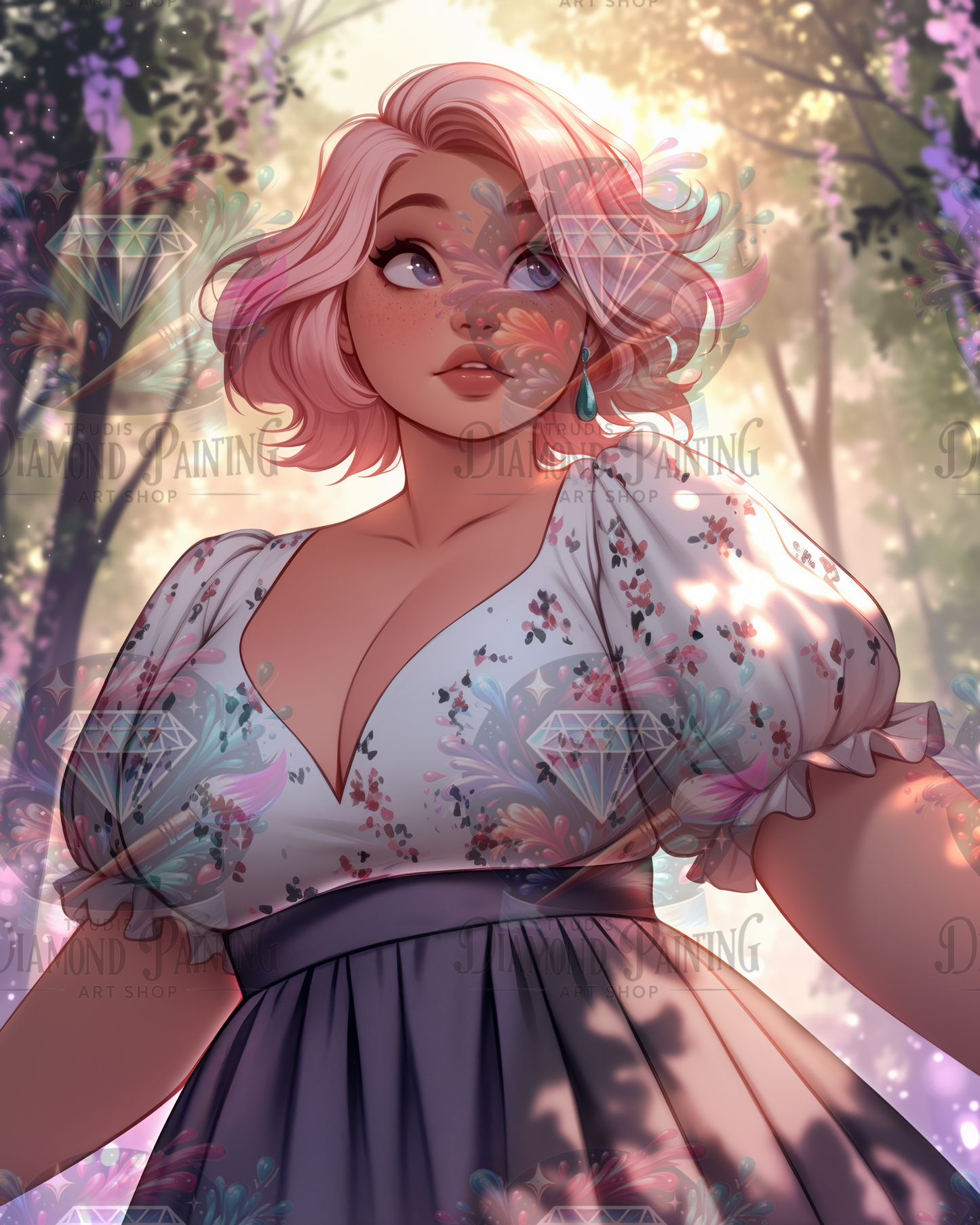 Diamond Painting Blush And Bloom ©shalajarias