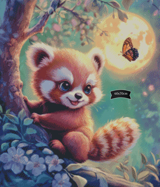 Diamond Painting A Butterfly's Visit von Traumpixxel