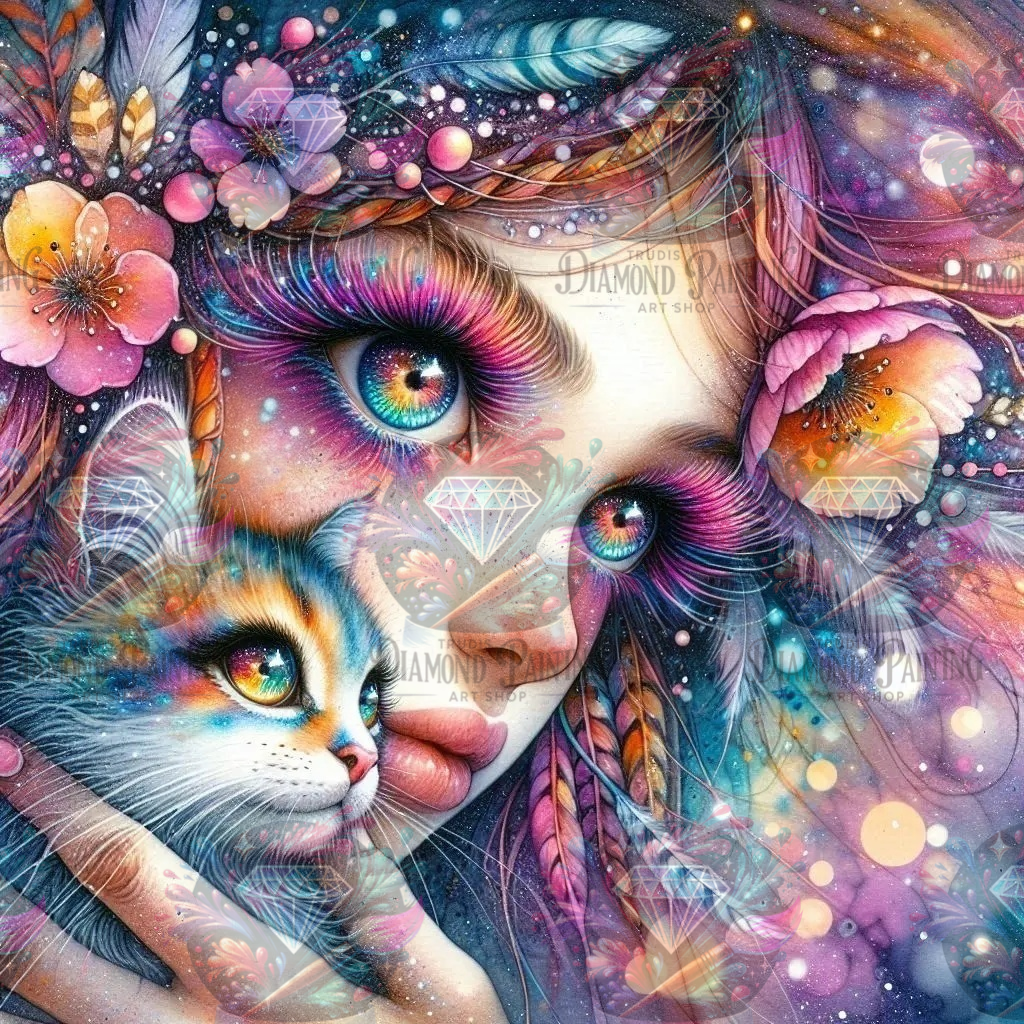 Diamond Painting Im Traum der Galaxie ©finira_artist