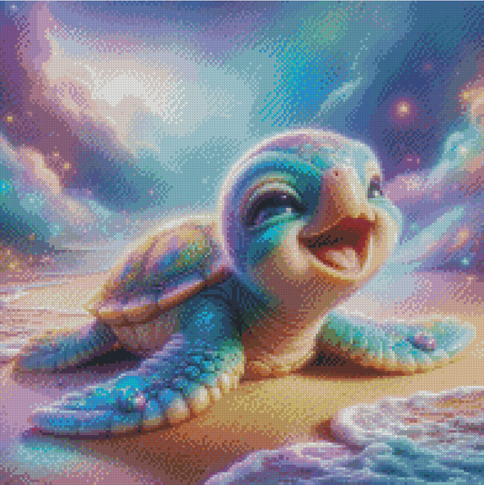 Diamond Painting Glitterfin ©sandrietta_ai