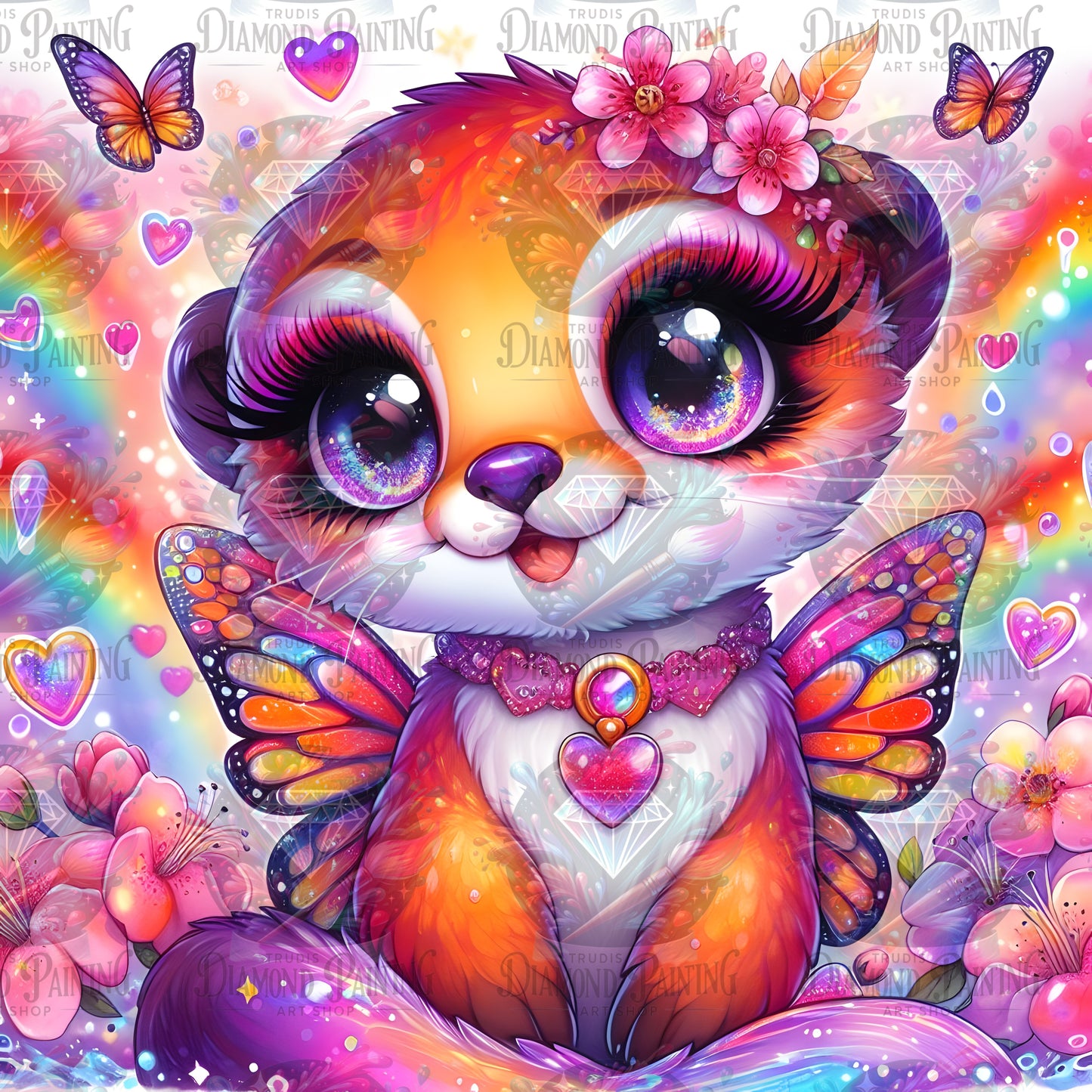 Diamond Painting Fiora Wellenblüte ©finira_artist