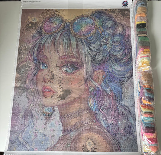 Diamond Painting Opalescent Vision ©shalajarias - 60x75cm mit 230 Farben